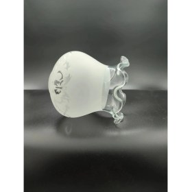 Resim Ada Avize Fanus Mat Avize Camı (Boy 13 Cm,çap 11 Cm) 