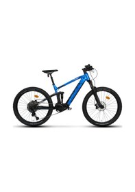 Resim Carraro Kifuka E-fs 6.0 27.5 Jant Elektrikli Dağ Bisikleti Krom Mavi-mat Siyah 44 Cm Mavi - Siyah 