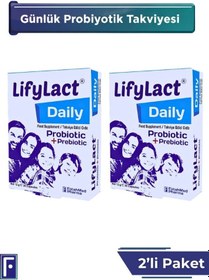 Resim Lifylact Daily Probiyotik+Prebiyotik 2 x 30 Kapsül 