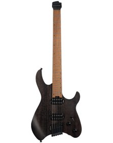 Resim Cort Space G6ms Sgtk Elektro Gitar Yarı Parlak Şeffaf Siyah Çantalı 