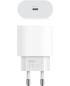 Resim POWERWAY RX20 PD 20W IPHONE X-11-12-13 PRO PRO MAX UYUMLU TYPE-C HIZLI ŞARJ BAŞLIĞI 