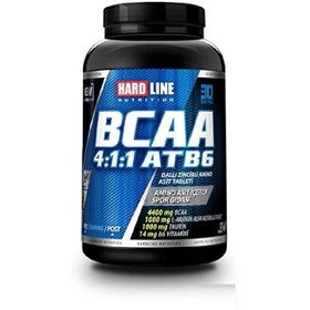 Resim Hardline Nutrition BCAA 4:1:1 ATB6 120 Tablet 