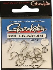 Resim Gamakatsu Ls-5314n No:10 Nikel Olta İğnesi 12adt 