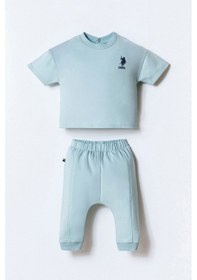 Resim U.s. Polo Assn. Erkek Bebek Yeşil Takım Yeşil 