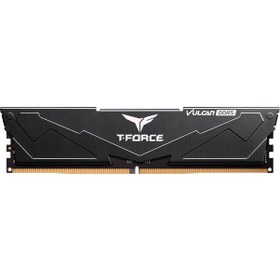 Resim Team T-force Vulcan Black 16gb 1x16gb 6000mhz Ddr5 Cl38 Siyah Abab35tmg0011 