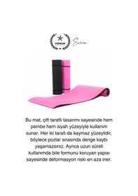 Resim Premium 180 Cm Çift Taraflı Kaymaz Yoga Meditasyon Minderi Taşıma Askılı Rahat Su Geçirmez Mat Diğer Çok Renkli 
