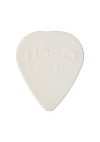 Resim Tusq Pick 0.88mm White 6 Pack Bright Tone Pena 