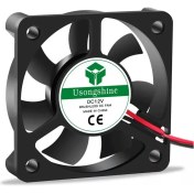 Resim Alkatronik Dc 12V Fan 5X5CM Kuluçka Fanı Soğutucu Peltier Cooler Pc Ekran Kartı 50X50MM 