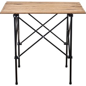 Resim Katlanabilir Ahşap Kamp ve Piknik Masası - Akordion - (54023) 