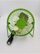 Resim nurcep ticaret Masaüstü Metal Mini Fan Vantilatör Yeşil (usb Girişli) 