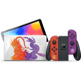 Resim Nintendo Switch OLED Pokemon Scarlet & Violet Limited Edition 