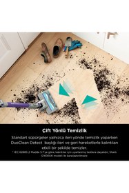 Resim Shark PowerDetect Turbo Başlıklı Şarjlı Dikey Süpürge 
