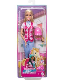 Resim Hxj38 Barbie Binici Bebek - Malibu -barbie Mysteries: The Great Horse Chase 