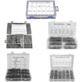 Resim Maoyaya 1200 Adet Kutulu Araba Tampon Kırık Onarım Kaynak Tel Çivi Takımı 