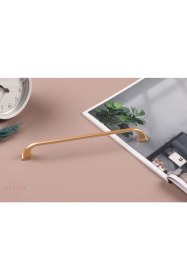 Resim Red Level Defne Mat Altın 192 mm Metal Kulp 