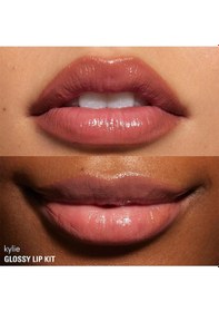 Resim Kylie Glossy Lip Kit Dudak Kalemi Ve Parlatıcı Set Kylie 808 Kylie 