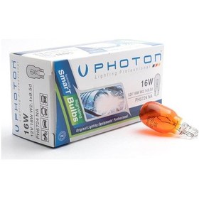 Resim W16w 12v Amber Dipsiz Ampul 10 Adet Ph5724 A 