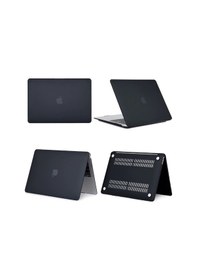 Resim Apple Uyumlu MacBook Pro 2020 M1 A2338 13" Hardcase Koruyucu Kılıf Kapak Siyah 