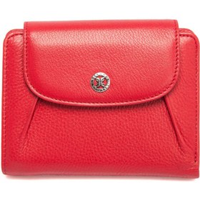 Resim Kırmızı Deri Kadın Cüzdan - S1CB00005714-A86 