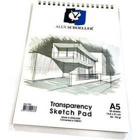 Resim Schoellershammer Transparency Sketch Pad Eskiz Bloğu 50/55 G 