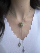 Resim Swarovski Y Kolye 