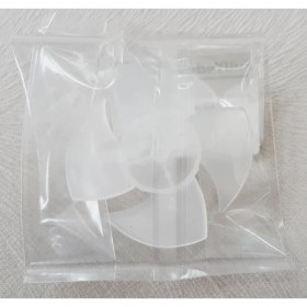 Resim FullYedek Saç Kurutma Makinesi Pervanesi 4 Kanat Çap 59 mm Mil Yuvası 2 mm 