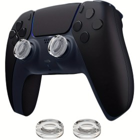 Resim 2-Pack Premium Silikon Başparmak Kavrama Kapağı Oyun Kontrolörleri için, Kaymaz Ter geçirmez Kılıf Geliştirilmiş Oyun Hassasiyeti için, PS5/PS4/PS3/Xbox One/Xbox 360/Switch Pro Kontrolörleri ile Uyumlu - Yumuşak Kılıf ile Tutma Özelliği 