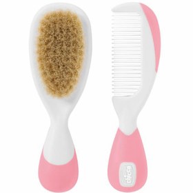 Resim Chicco Fırça Ve Tarak Seti 0 Ay+ - Pembe - Pembe / Standart 
