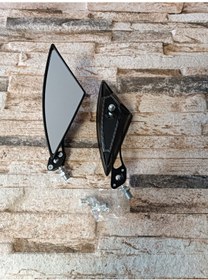 Resim Dikiz Aynası Set Siyah 10mm Takım 