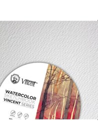 Resim Vıncent Watercolor Daire Sketchbook 300gr 30cm 10 Sayfa Suluboya Defteri 
