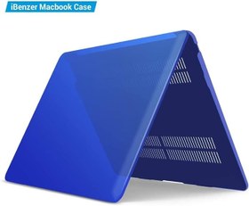 Resim Apple Macbook Pro 13.3inç M2 2022 2020 A2251 A2289 A2338 ile uyumlu Kılıf Mat Ön Arka Kapak Mavi 