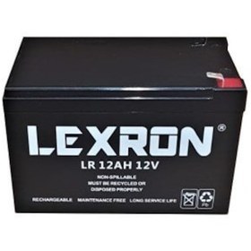 Resim Lexron 12ah-12v Kuru Tip Akü 
