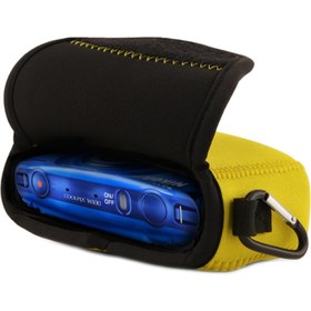 Resim MegaGear Nikon Coolpix W100, S33 Neopren Fotoğraf Makinesi Kılıfı 