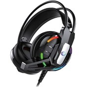 Resim RAMPAGE RM-K22 CHIEF-X SİYAH 7,1 USB SURROUND GAMİNG OYUNCU MİKROFONLU KULAKLIK 