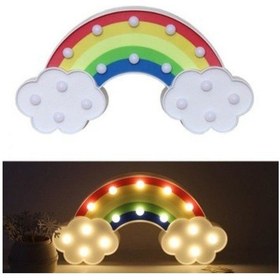 Resim Led Işıklı Gökkuşağı Gece Lambası Diğer 