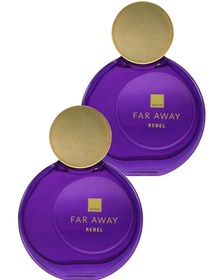 Resim AVON Far Away Rebel Kadın Parfüm Edp 50 Ml. İkili Set 