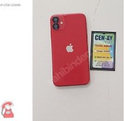 Resim Apple iPhone 11 İkinci El TR | 64 GB | Kırmızı İkinci El CENAY TELEKOM İPHONE 11 64GB PİL %100 KIRMIZI RENK