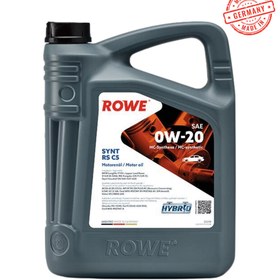 Resim ROWE HIGHTEC SYNT RS C5 SAE 0W-20 MOTOR YAĞI 4 LİTRE 