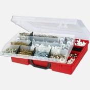 Resim Wisent Organizer 4, 22/5 Bölümeneli, Kırmızı 