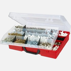 Resim Wisent Organizer 4, 22/5 Bölümeneli, Kırmızı 