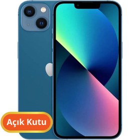 Resim Apple iPhone 13 YD Sıfır Açık Kutu | 128 GB Mavi 