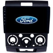 Resim MYWAYY Ford Ranger - Araç Multimedya Ekran - 2GB 32GB - BT - Black - 2007 - 2011 - 9 Inch - MYWAY - RED 