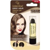 Resim Golden Rose Beyaz Saç Kapatıcı Stick No.02 Dark Brown 