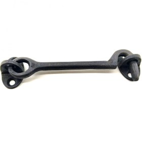 Resim Antika Tarz Dekoratif Pirinç Çengeli - 13cm, Oksit 