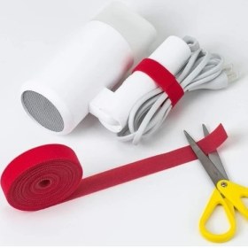 Resim Bssm Cırt Cırt Sabitleyici Kablo Düzenleyici 5 Metre x 1cm 