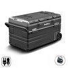 Resim Coolist CLK120W 12/24V 220Volt 114 Litre Tek Bölmeli Tekerlekli Outdoor Kompresörlü Oto Buzdolabı Dondurucu 