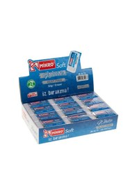 Resim Mikro Silgi 2b-24tr Beyaz Soft 24'lü Paket 