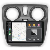 Resim Dacıa Dokker 9" Uyumlu Androıd Multimedya Gerçek 2/32 Kablosuz Carplay Geri Görüş Kameralı 9" 