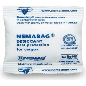 Resim Nemabag 20Gr 250 Adet Nem Alıcı - Rutubet - Küf ve Koku Önleyici Paket 20Gr (250 Adet) 