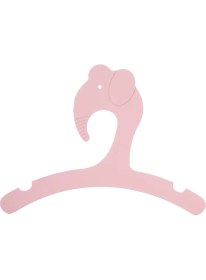 Resim Bebek Pembe Fil Elbise Askı 3 Adet 